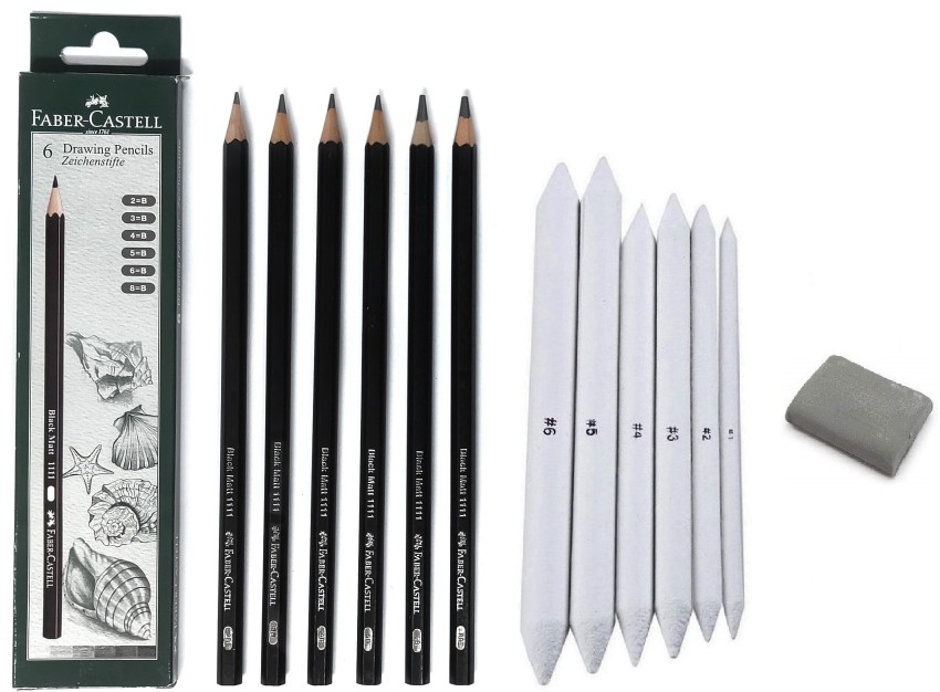 Faber-Castell Graphite Sketch Set, Sketching Pencil Set Art Set
