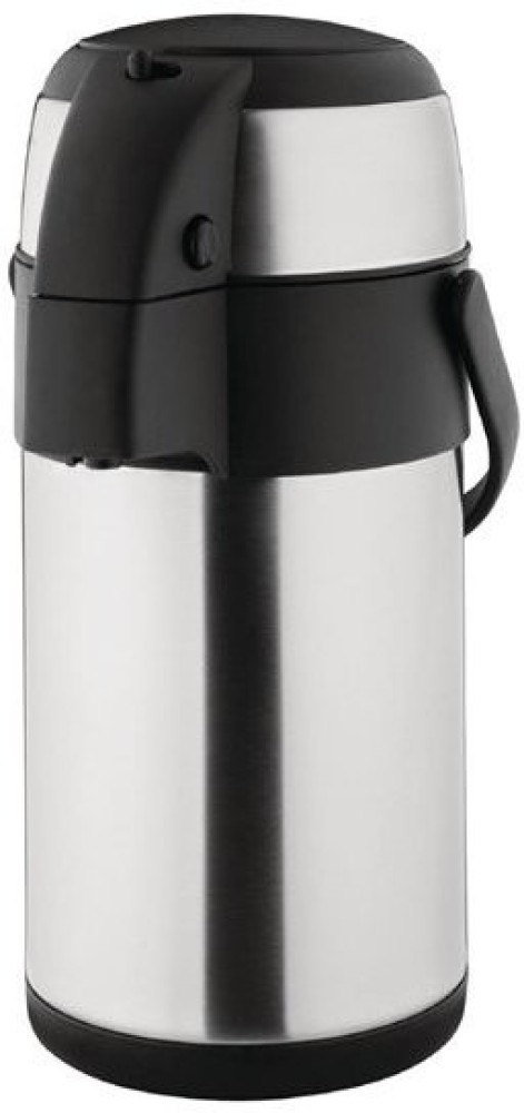 IndusBay 2.5 Ltr Big Thermos Flask Push Dispenser Stainless Steel for  serving tea coffee 2500 ml Flask - Buy IndusBay 2.5 Ltr Big Thermos Flask  Push Dispenser Stainless Steel for serving tea