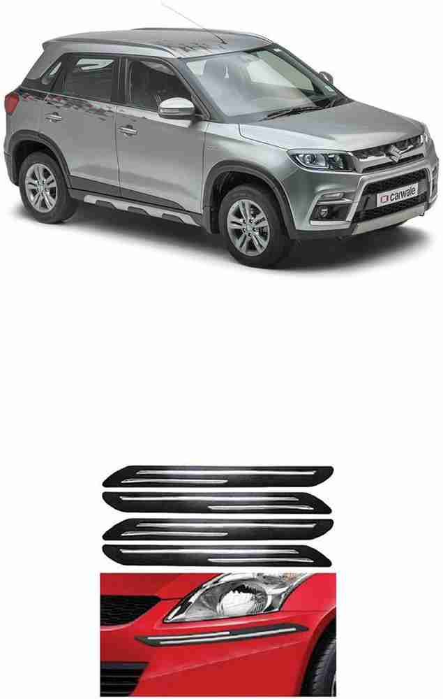 Brezza back sales bumper guard
