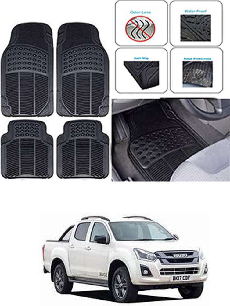 RONISH Rubber Standard Mat For Isuzu DMAX Price in India Buy