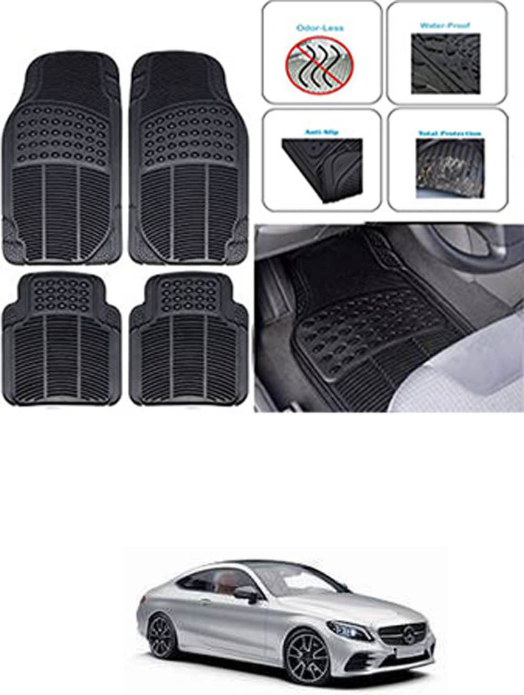RONISH Rubber Standard Mat For Mercedes Benz C200 Price in India