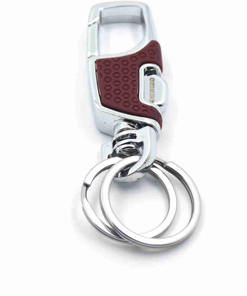 Omuda Premium Hook Metal Gift for boy girls friend husband Bike Car Key Chain