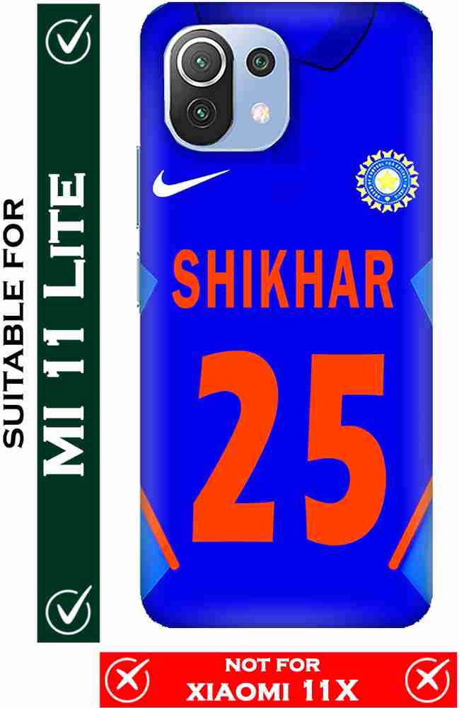 Dhawan discount jersey number