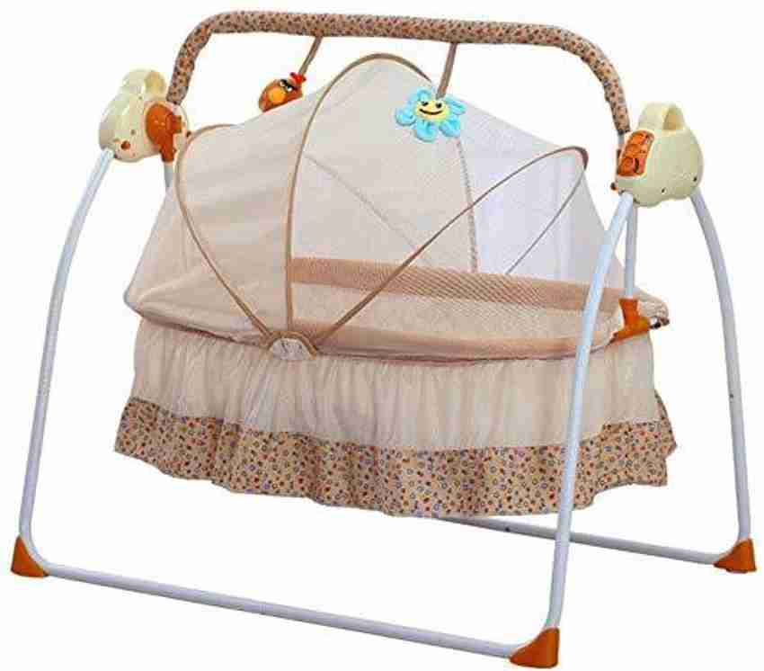 NIRVA New Born Electric Baby Cradle Swing Baby Bed Crib with