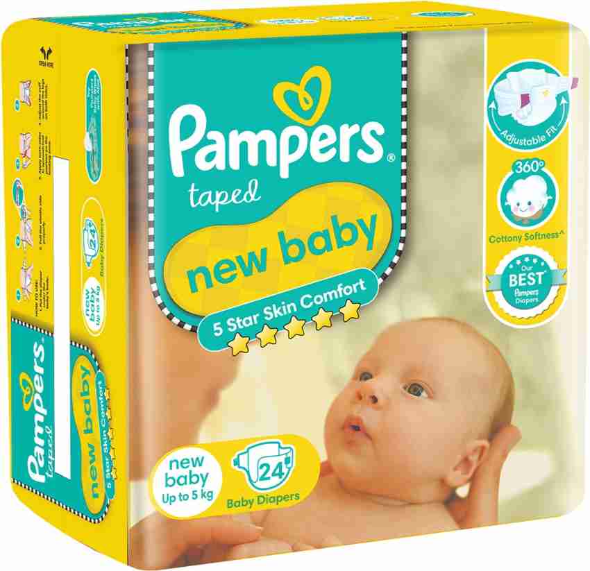 Pampers new born store baby diapers price