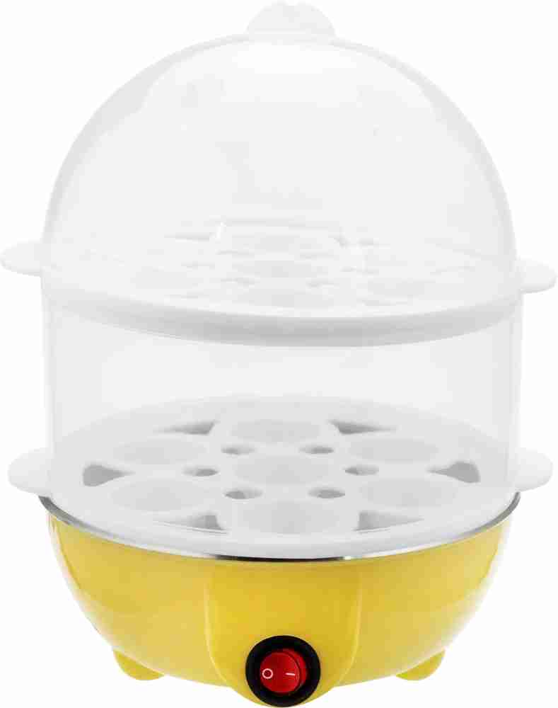 Double Layer Egg Boiler with Measuring Cup Electric Automatic Mini