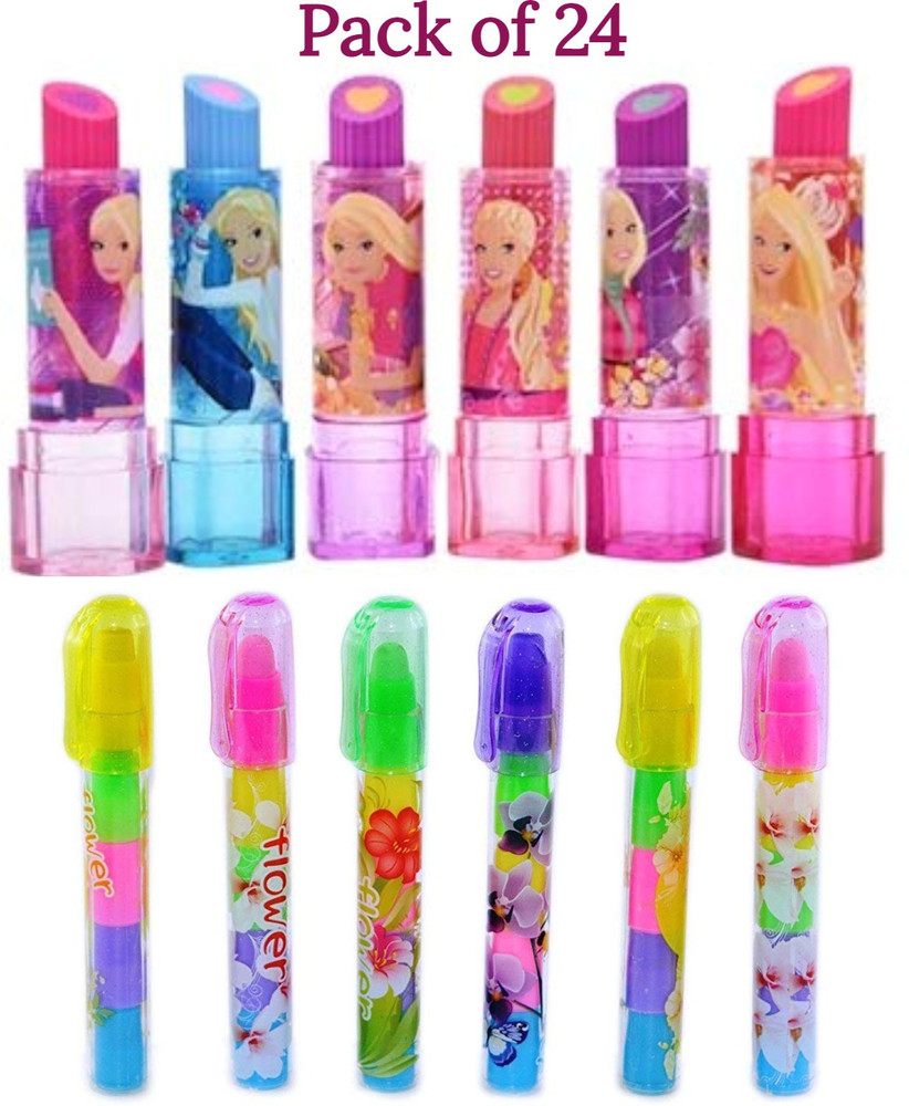 Flipkart Andix Lipstick Barbie Style Pen stlye Rubber