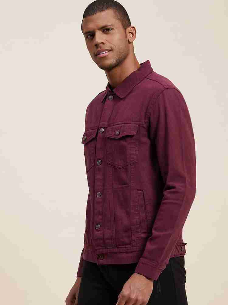 MASCLN SASSAFRAS Full Sleeve Solid Men Denim Jacket Buy MASCLN
