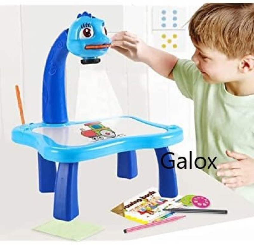 Projector Drawing Table Musical Trace and Draw Projector Toy Battery  Powered Projector Sketcher Desk for 3 Years Old Kids Above 