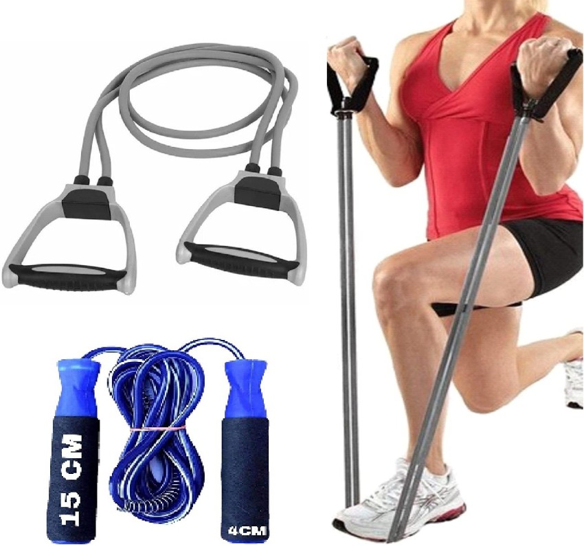 SIDHMART Resistance Bands, Jump Rope Exercise Weight Loss