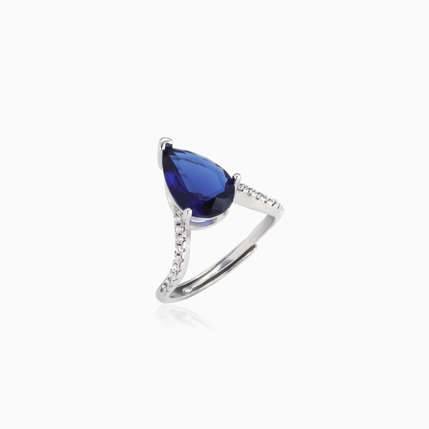 Midnight blue deals ring