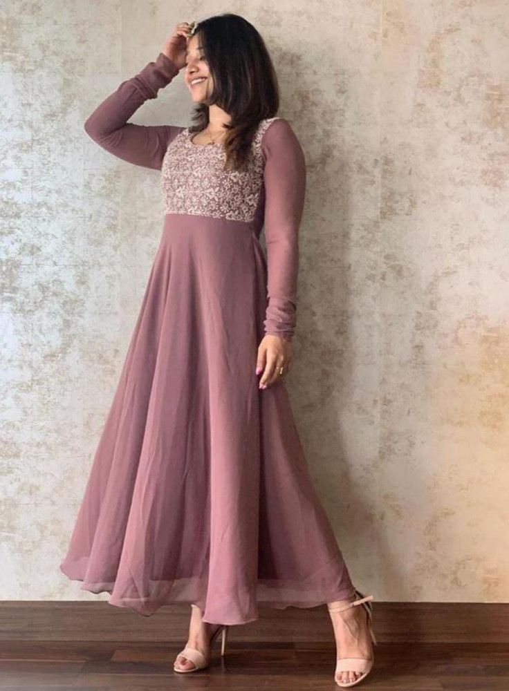 Ladies gown clearance frock suit