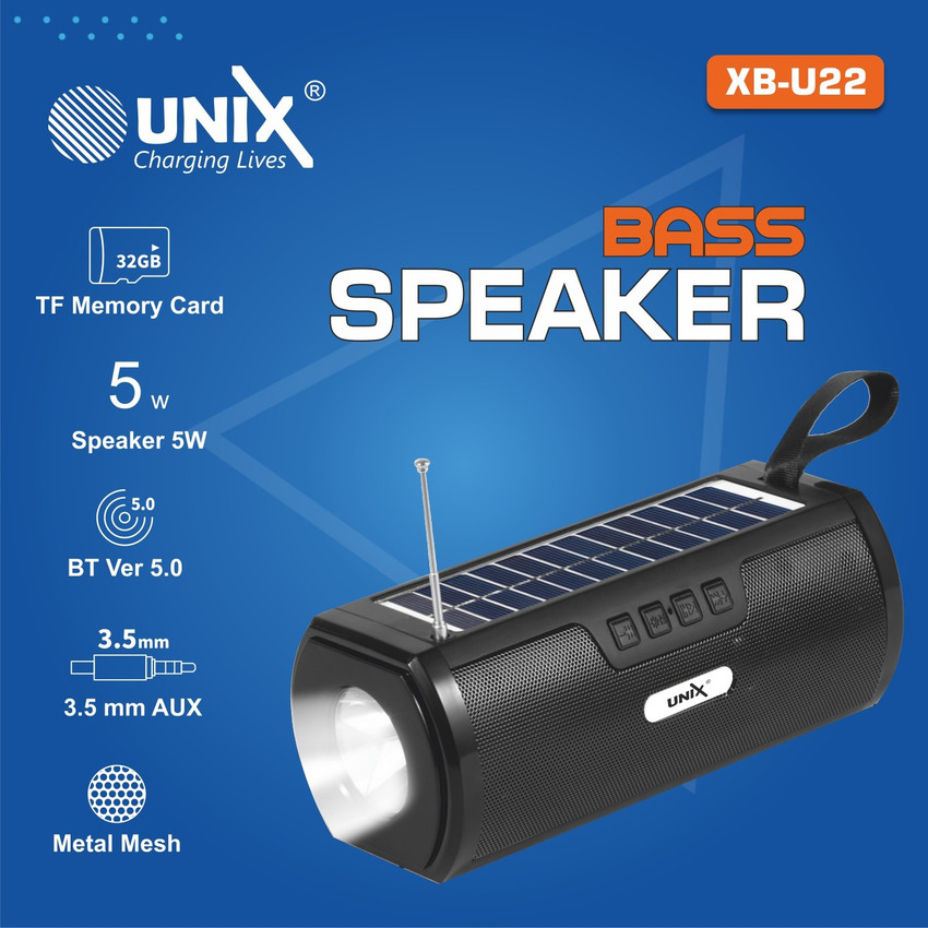 Unix hot sale bluetooth speaker
