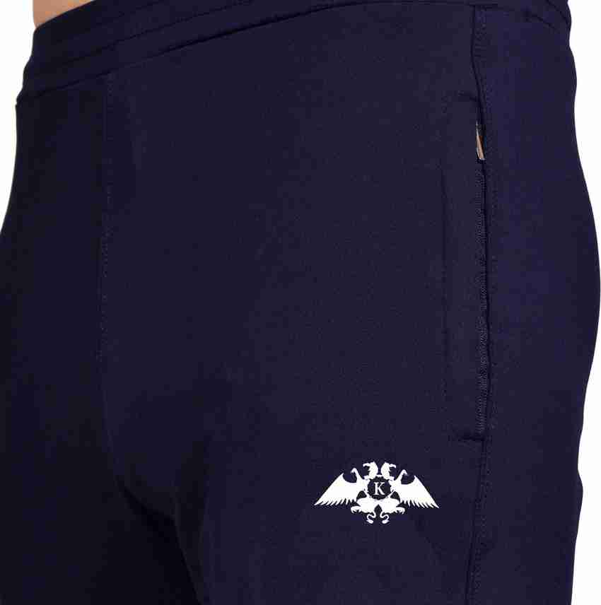 KOTTAIL Printed Men Dark Blue Track Pants Buy KOTTAIL Printed
