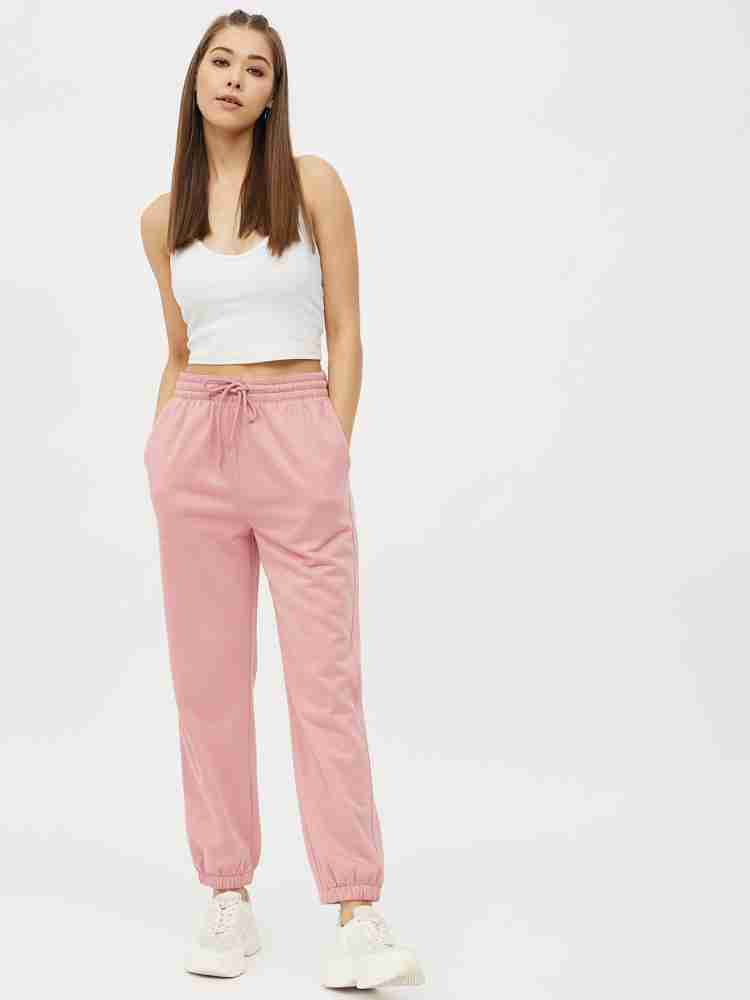 HARPA Solid Women Pink Track Pants - Buy HARPA Solid Women Pink Track Pants  Online at Best Prices in India