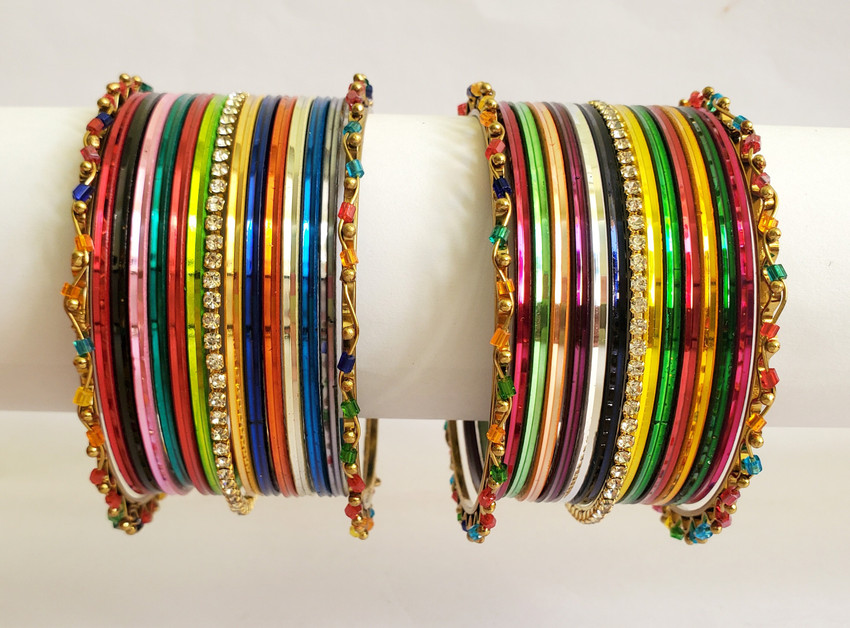 Latest metal deals bangles designs