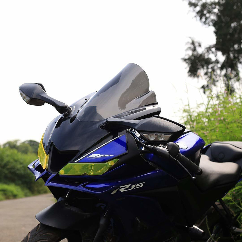 Yamaha r15 new arrivals windshield