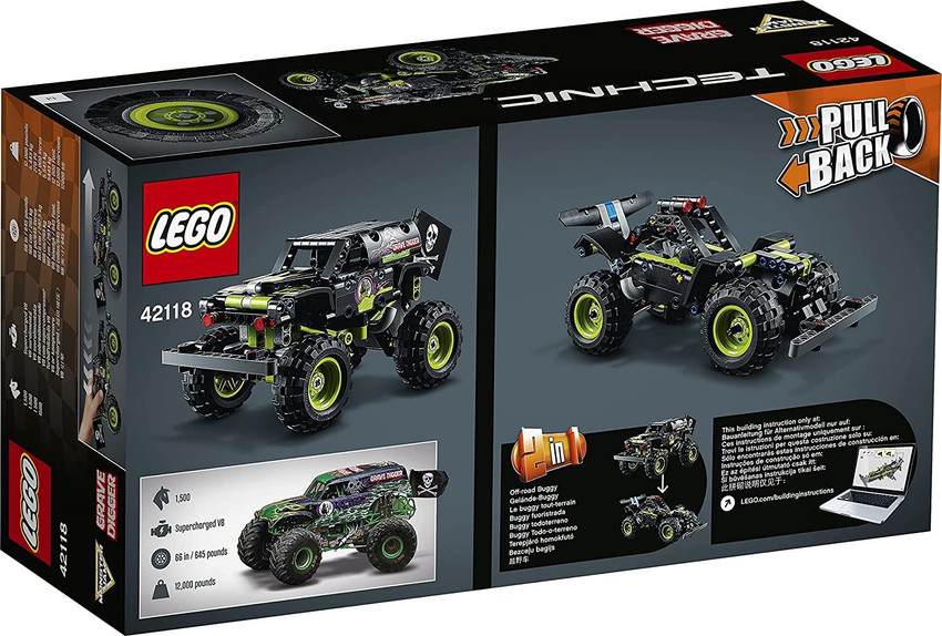 Lego digger truck shop