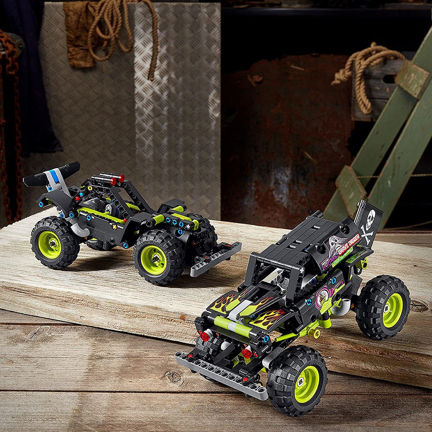 Monster jam sales grave digger lego