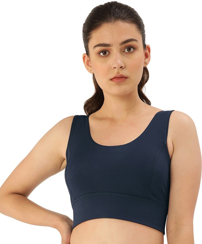 Enamor Dry Fit, Antimicrobial & Removable Pads E117 High-Impact Longline  Women Sports Lightly Padded Bra - Buy Enamor Dry Fit, Antimicrobial &  Removable Pads E117 High-Impact Longline Women Sports Lightly Padded Bra