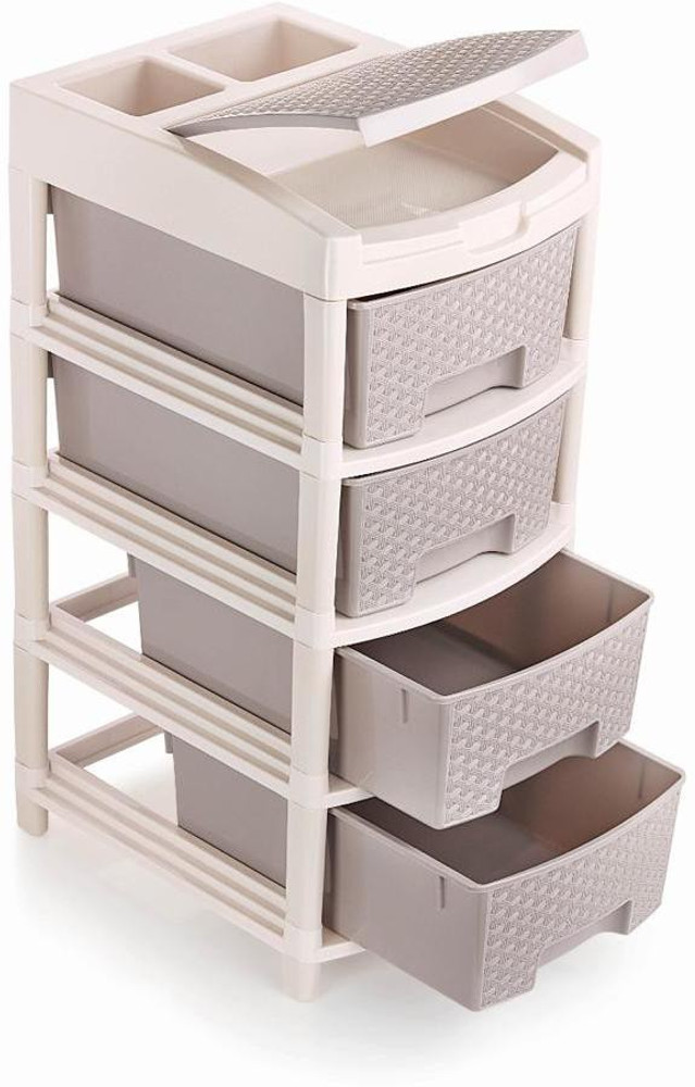 Tileon Multipurpose Storage Rack, with Drawer Cabinet and 2-Storage  Baskets, for Living Room, Home Office, Kitchen WYHDRA115 - The Home Depot