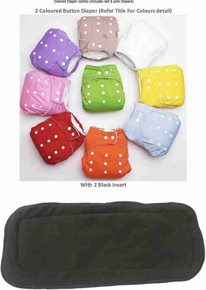 Stakipo 100 Cloth Diapers for Babies Reusable Washable
