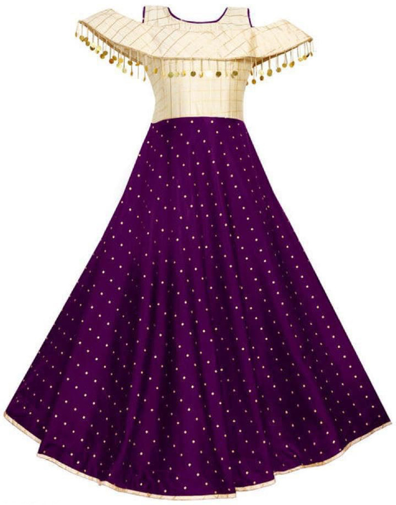 rinkallathiya Girls Maxi Full Length Festive Wedding Dress Price