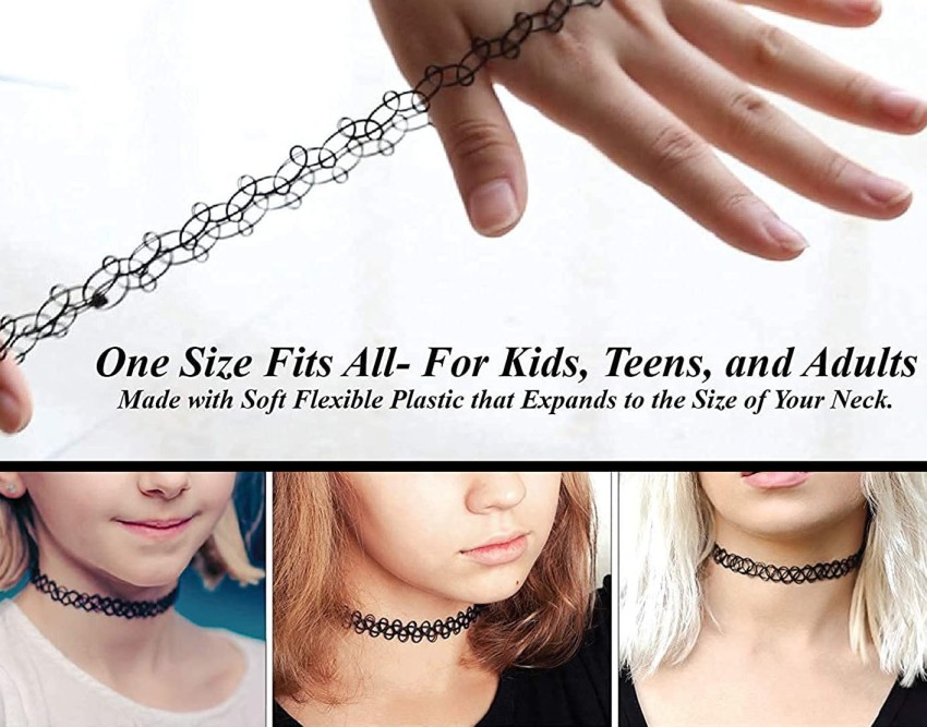 Plastic hot sale choker necklace