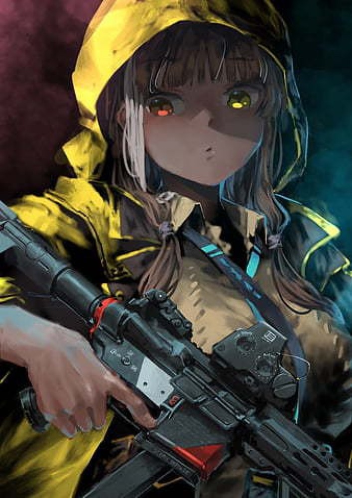 Wallpaper  anime girls girls with guns gun vertical gray hair  2133x3792  StepBro  2203125  HD Wallpapers  WallHere