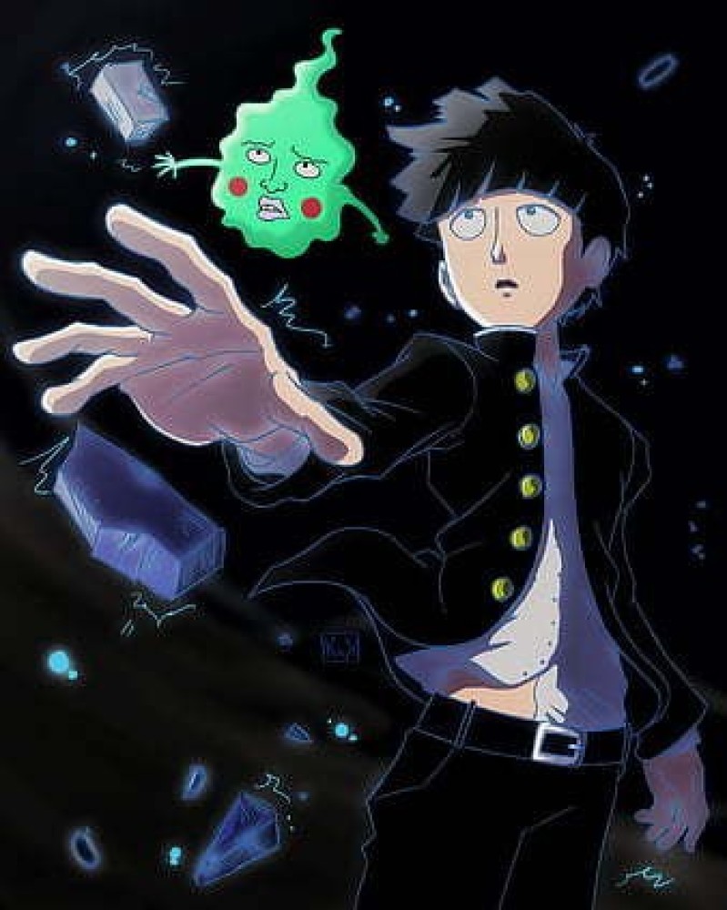 Mob Psycho 100 100 Anime Arataka Kageyama Mob Psycho Reigen Shegio Matte  Finish Poster Paper Print - Animation & Cartoons posters in India - Buy  art, film, design, movie, music, nature and