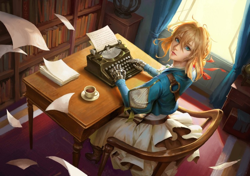 Violet Evergarden Anime Series Matte Finish Poster Paper Print - Animation  & Cartoons posters in India - Buy art, film, design, movie, music, nature  and educational paintings/wallpapers at