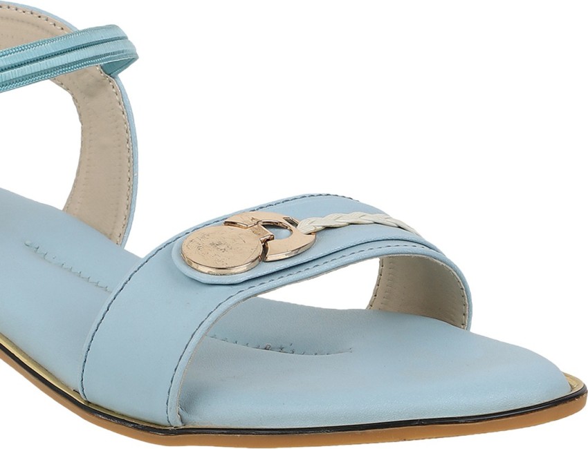 ICONICS Women Blue Sandals - Buy ICONICS Women Blue Sandals Online