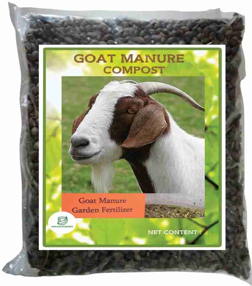 DREAM NURSERY Goat Manure Fertilizer for Plants 5 KG Organic Plant