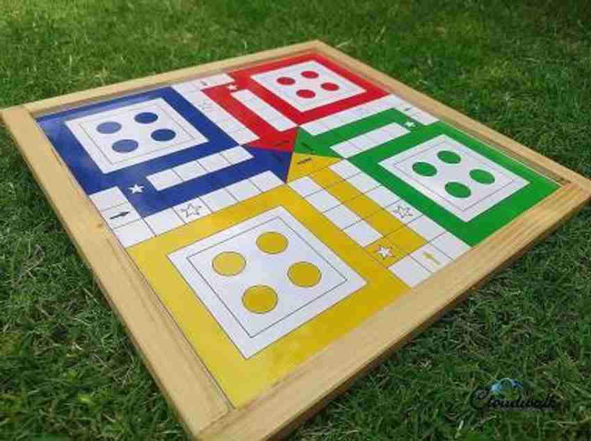 Buy Zhirk Ludo and Snakes & Ladders Big-Premium Multicolour Board