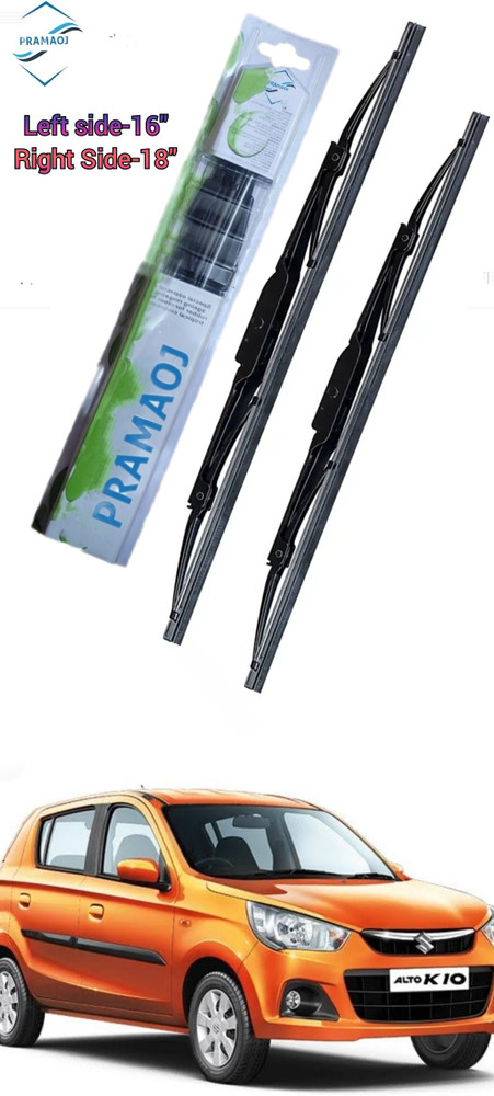 PRAMAOJ Windshield Wiper For Maruti Suzuki Alto K10 Price in India