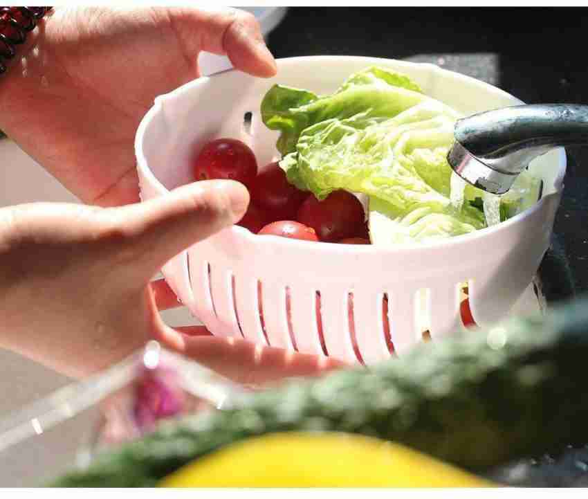 MRP International Salad Cutting Bowl,Wash Strain Slice and Serve,60 Seconds  Salad,Salad Cutter Bowl,Salad Chopper, Salad Bowl, Cutting Board, Home  Kitchen Colander Price in India - Buy MRP International Salad Cutting Bowl,Wash  Strain