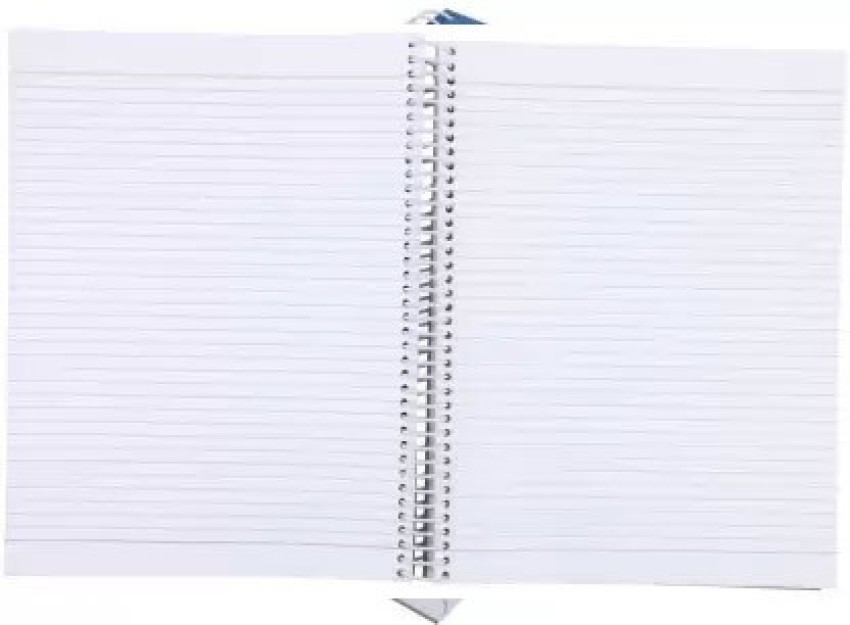 Lined Notebook Hardcover L 5colors / Spiral Notebook / Blank