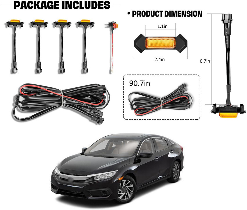 Honda civic hatchback tail lights sale