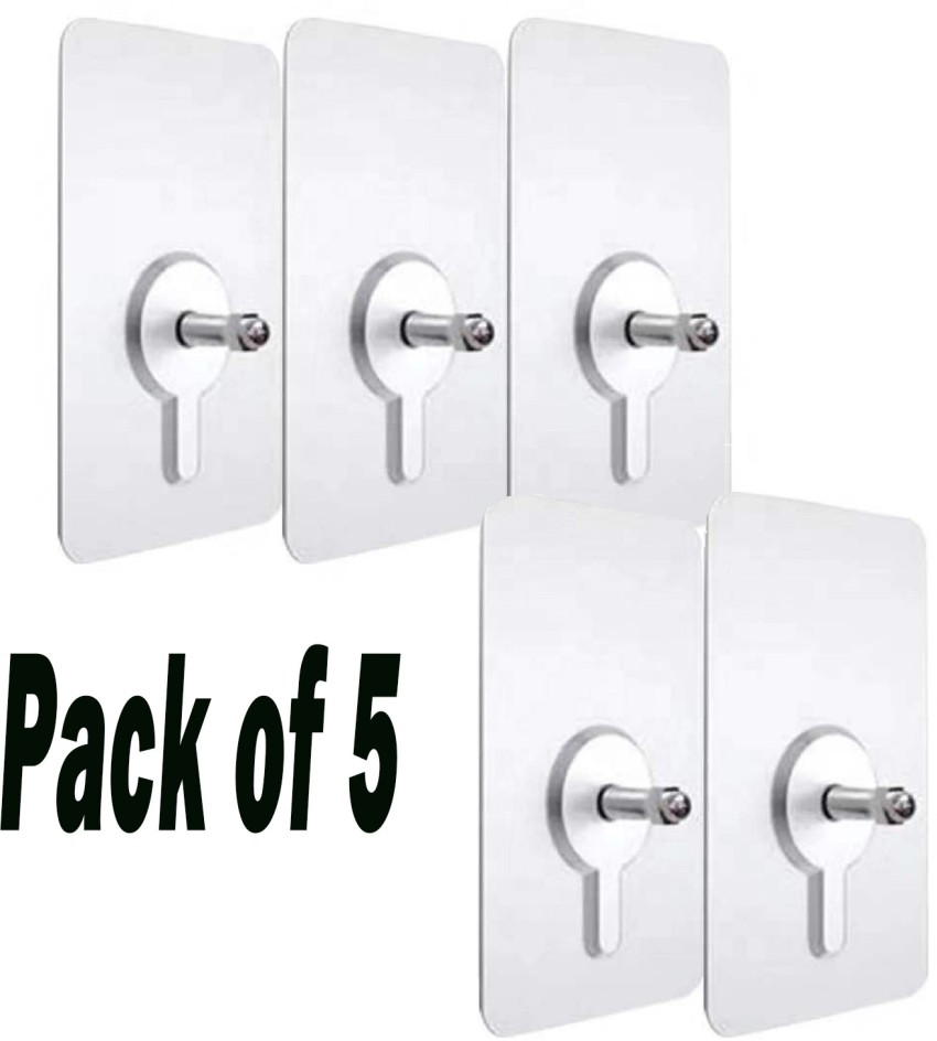 12Pcs/Set] PVC Adhesive Nails Wall Hooks Heavy Duty Stick on Door Nail Free  Screw Non-Trace No Drilling Nail Self Waterproof Adhesive Hanging Nails  Hooks Holders Screws for Home Kitchen (6mm) : Amazon.in: