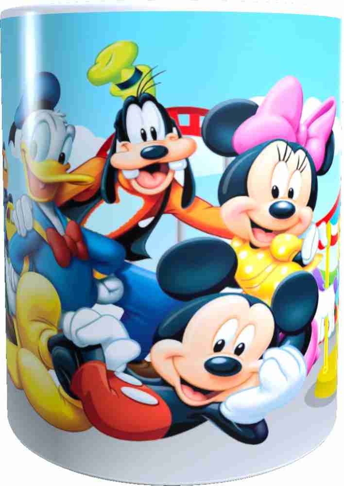 Children's microwave cup MICKEY MOUSE, 350 ml., Blue