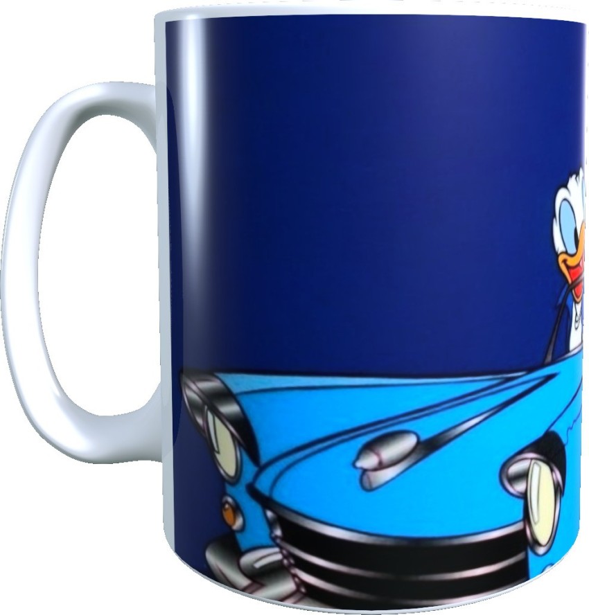 Disney Donald Duck Cappuccino Mug: Coffee Cups & Mugs