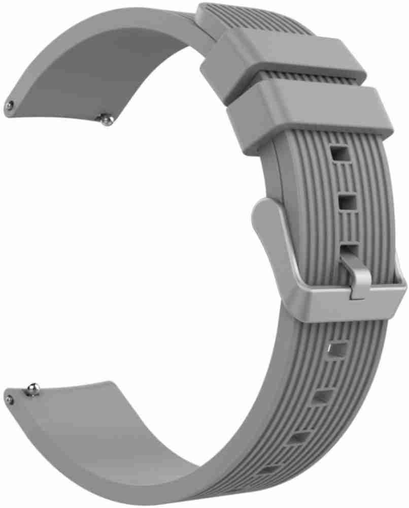 gettechgo Lining Pattern Liquid Silcone Smart Watch Strap Band