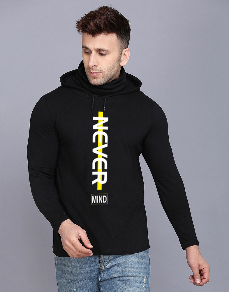 Hooded t on sale shirt flipkart