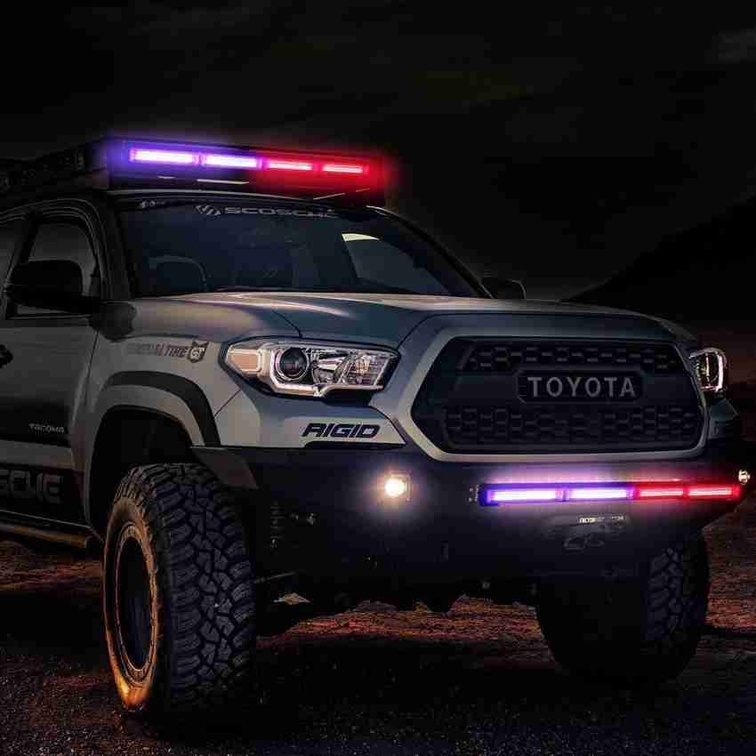 RKPSP Car Waterproof Police Bar Light Flasher For Jeep Compass Fog