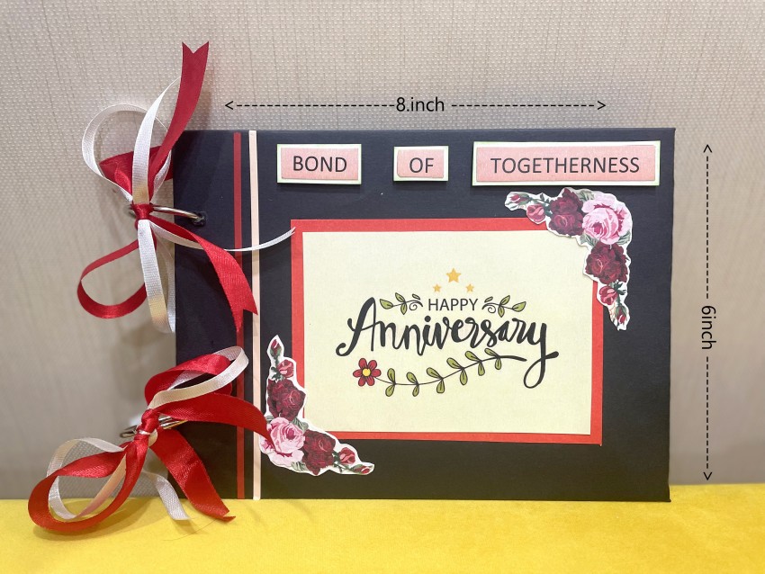 PreciousPack Anniversary scrapbook best for gifting couple ,husband wife  Album Price in India - Buy PreciousPack Anniversary scrapbook best for  gifting couple ,husband wife Album online at