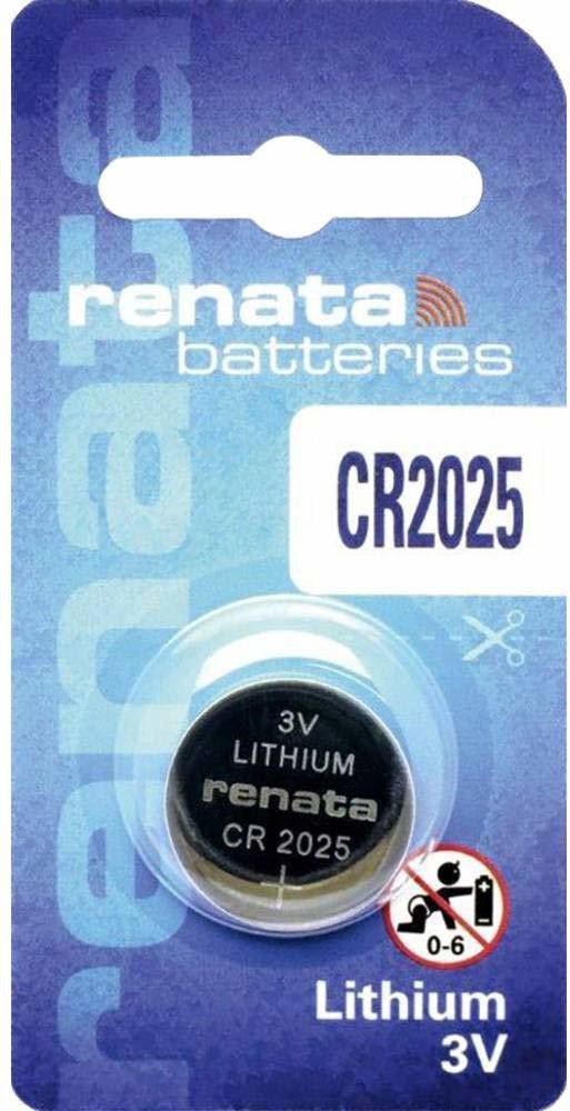 Renata CR2025 3V Lithium Coin Cell Battery