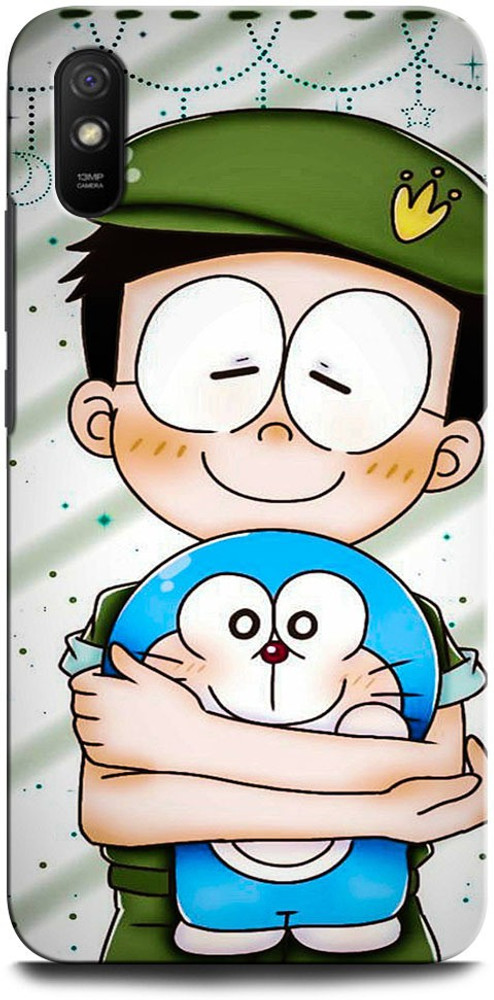 INTELLIZE Back Cover for Redmi 9A Sport DORAEMON NOBITA CARTOON