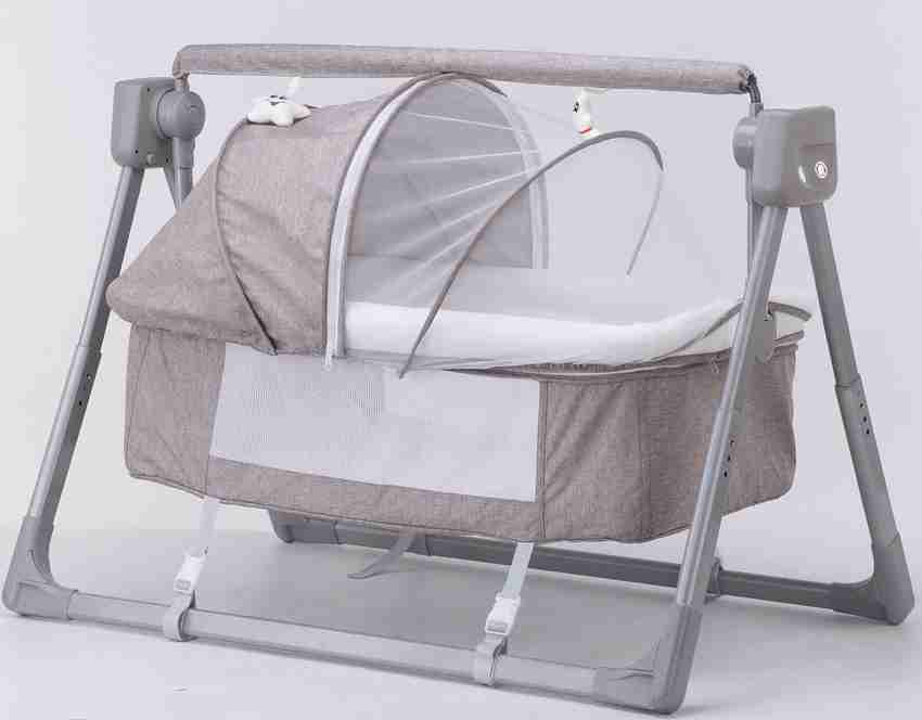 JUNIOR JOE Newborn Baby Electric Baby Swing Bed Cradle For Infants Baby Auto Swings Sleeper Bluetooth Music Mosquito Cot Buy baby Cot Buy Babycare products in India. Flipkart