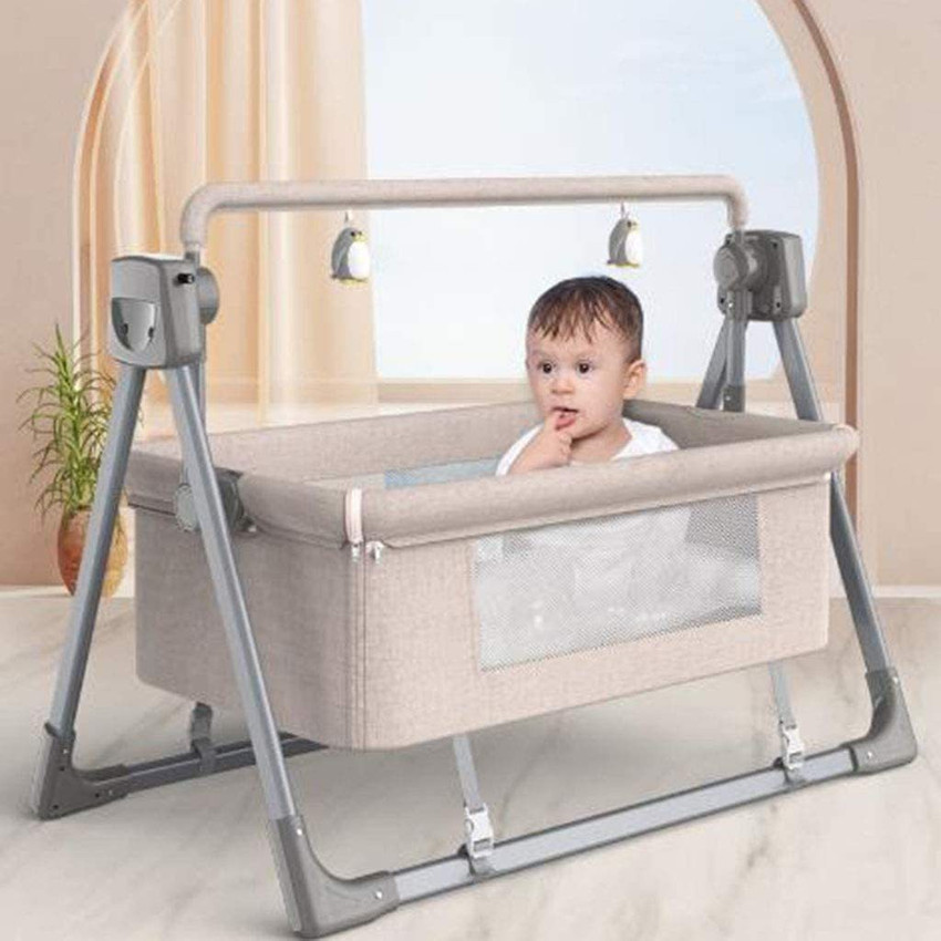 Electric baby cot hot sale