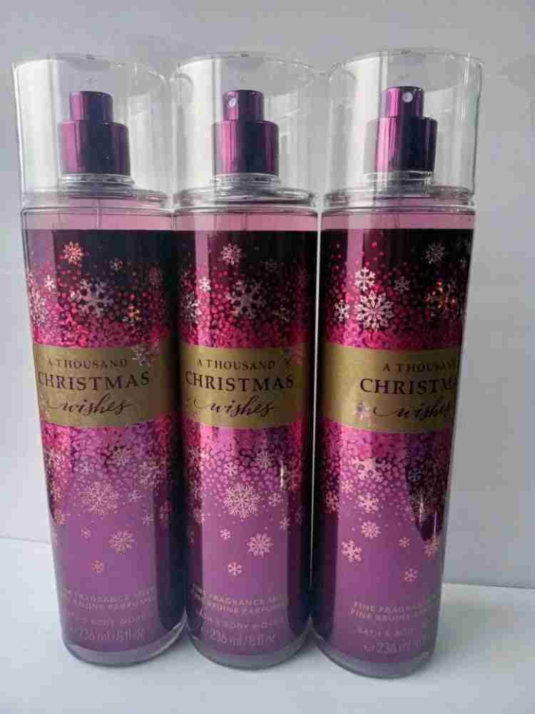 Bath & Body Works A thousand wishes Fine Fragrance Mist for Women, 8 ounces  : : Beauty & Personal Care